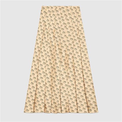 gucci stamp print skirt|gucci skirt ioffer.